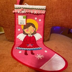 New Wondershop Felt Angel Stocking, Adorable